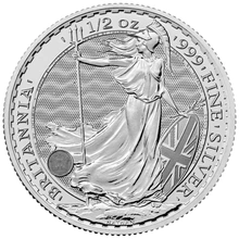 Second Hand 1/2oz Silver Britannias