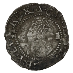 1639-1640 Charles I Silver Half Groat Twopence mm Triangle