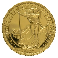 1992 Proof 1/4oz Gold Britannia Coin