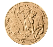 2012 Gold Quarter Sovereign