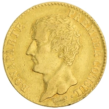 French 20 Francs Gold Coin Bonaparte Premier Consul A AN12