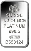Second Hand Platinum 1/2oz Bar