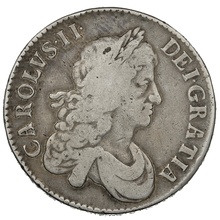 1671 Charles II Silver Crown "V.VERTIO"