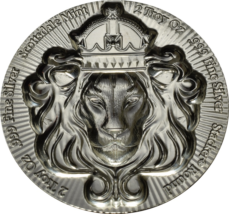 Second Hand 2oz Silver Scottsdale Stacker