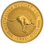 1997 1oz Gold Australian Nugget