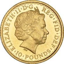 2000 1/10oz Gold Britannia Coin