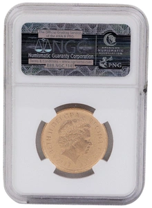 2010 Proof £2 Coin Gold Double Sovereign NGC PF69