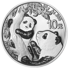 2021 30g Chinese Panda Silver Coin
