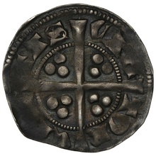 1307-27 Edward II Hammered Silver Penny Canterbury