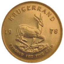 1978 Krugerrand Gold Coin 1oz NGC MS66