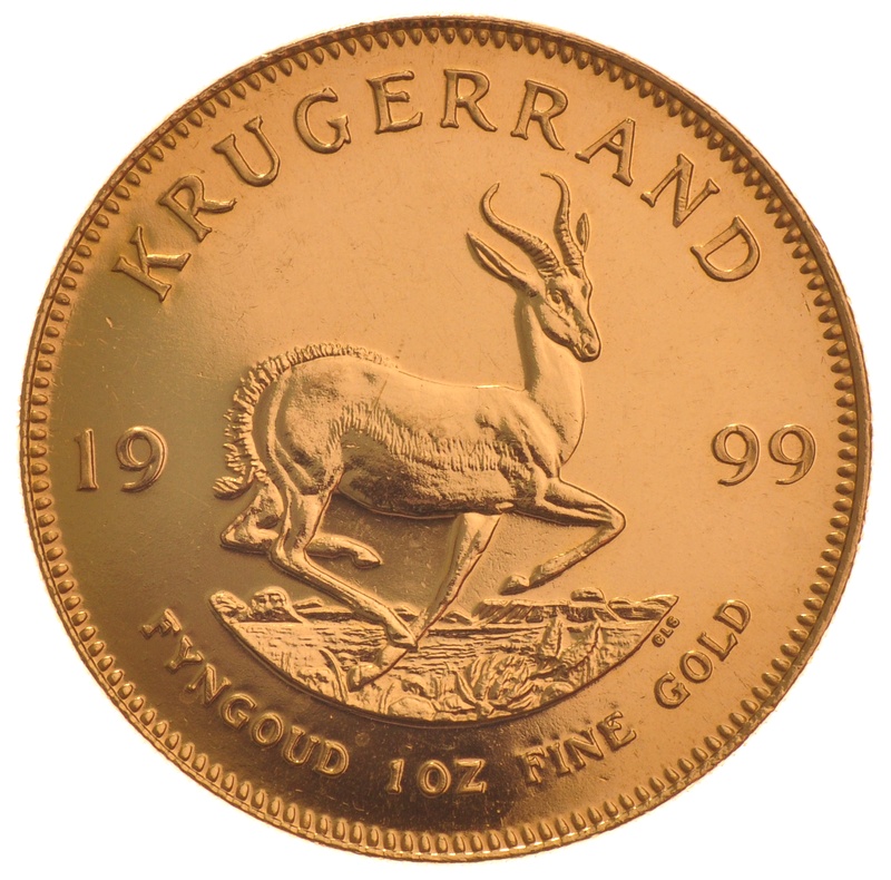 1999 Krugerrand Gold Coin 1oz