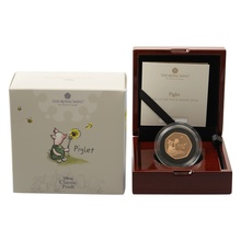 2020 Proof 50p Gold Coin Piglet Boxed