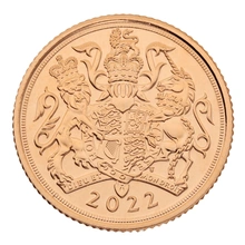 2022 Gold Half Sovereign Jubilee