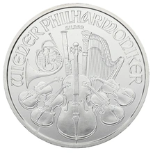 2017 Austrian Philharmonic Silver Coin 1oz