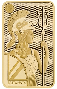 NEW 10g Gold Britannia Minted Bar