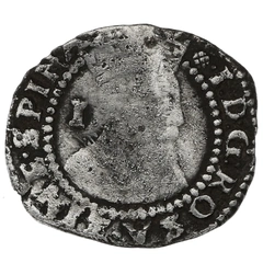 1603-1604 James I Silver Penny Hammered mm Thistle