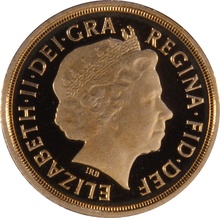 2012 Proof Gold Quarter Sovereign