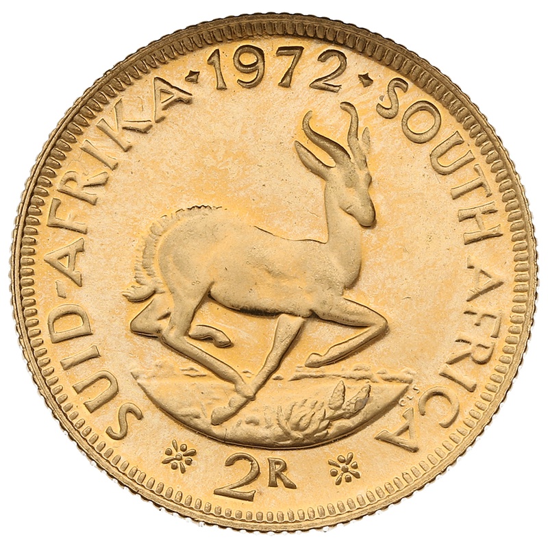 1972 2R 2 Rand coin South Africa