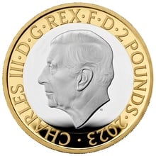 2023 £2 Proof 100th Anniversary of the Flying Scotsman Silver Coin Colour Boxed