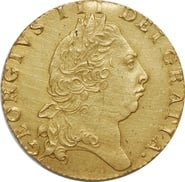 1798 Gold Half Guinea Coin George III