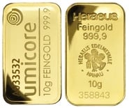 10g Gold Bar (Pre Owned)