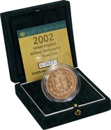 2002 - Gold £5 Brilliant Uncirculated Coin Boxed