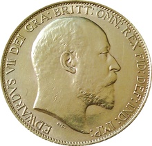 1902 £2 Coin Gold Double Sovereign Edward VII