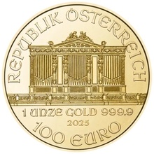 2025 Austrian Gold Philharmonic Coin 1oz