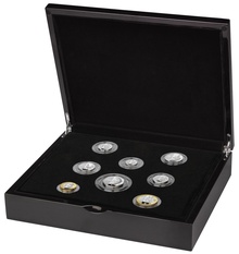 2023 His Majesty King Charles III Definitives UK Silver Proof Coin Set Boxed