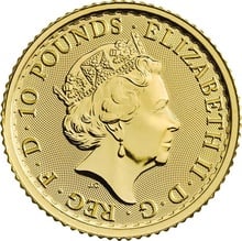 2019 1/10oz Gold Britannia Coin