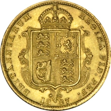1887 Gold Half Sovereign Queen Victoria Jubilee Head NGC MS61