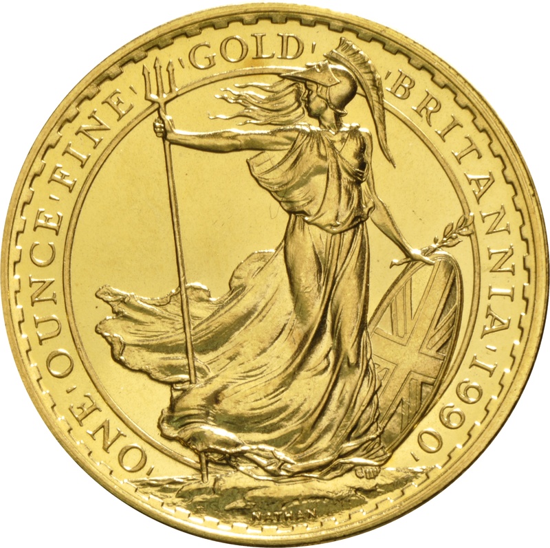 1990 Gold Britannia Coin 1oz