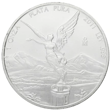2011 Mexican Libertad Silver Coin 1oz