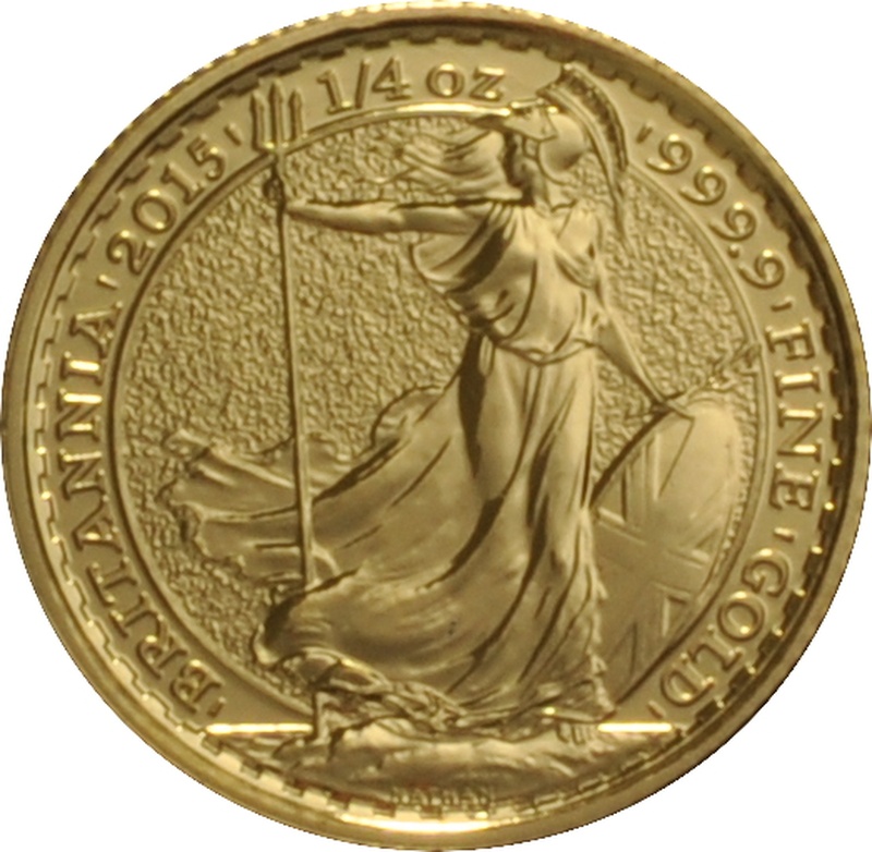2015 1/4oz Gold Britannia Coin