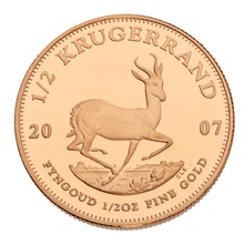 2007 Proof 1/2oz Krugerrand Gold Coin