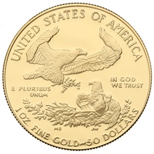 1990 Proof American Eagle Gold Coin 1oz MCMXC Boxed