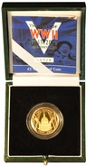 Gold Proof 2005 £2 Two Pound Coin: 60th Anniversary WWII Boxed