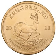 2021 Krugerrand Gold Coin 1oz