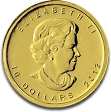 2012 1/4oz Canadian Maple Leaf Gold Coin