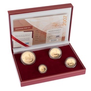 2007 Proof Krugerrand Gold Coin 4 Coin Set Boxed