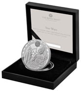 2023 1oz Darth Vader & Emperor Palpatine Star Wars Proof Silver Coin Boxed