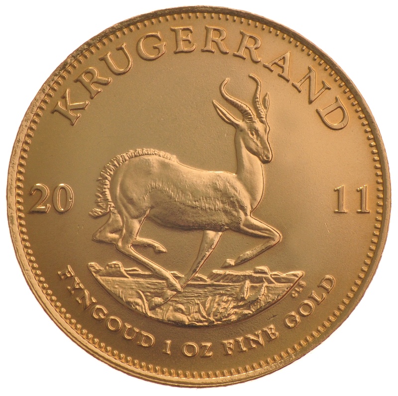 2011 Krugerrand Gold Coin 1oz