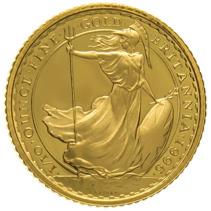 1995 Proof 1/10oz Gold Britannia Coin