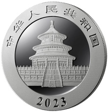 2023 30g Chinese Panda Silver Coin