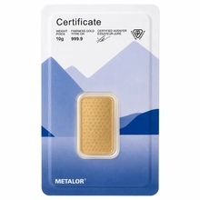 10g Gold Bar Metalor