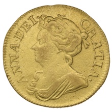 1714 Queen Anne Guinea Gold Coin