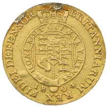 1804 Gold Half Guinea Coin George III