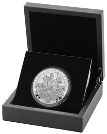 2023 Proof 5oz Silver Britannia Coin Boxed