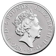 2023 Yale of Beaufort Silver Coin Tudor Beasts 2oz