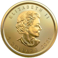 2021 Tenth Ounce Gold Maple